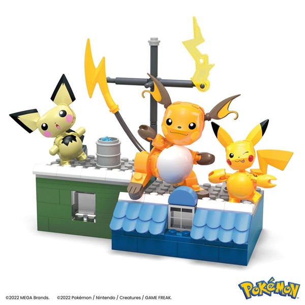 Pokémon - Mega Construction Set - Pikachu Evolution Set