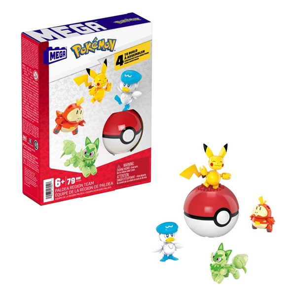 Pokémon - Mega Construx Construction Set - Paldea Region Team