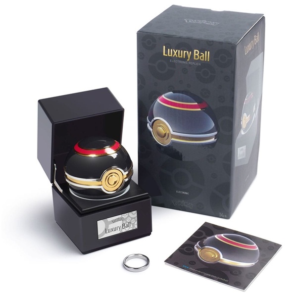 Pokémon - Diecast Pokeball Replica Sculpture: Luxury Ball 8cm