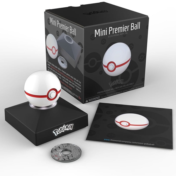 Pokémon - Diecast Pokeball Replica Sculpture: Mini Premier Ball